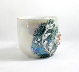 Vintage Porcelain/Ceramic Mustache Mug.