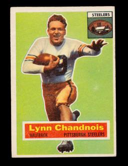 1956 Topps Football Card #39 Lynn Chandnois Pittsburgh Steelers