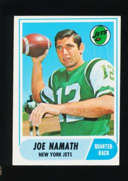 1968 Topps Football Card #65 Hall of Famer Joe Namath New York Jets