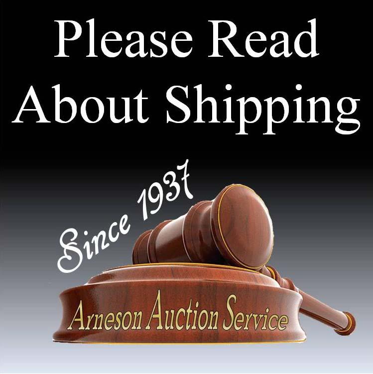 PLEASE NOTE ABOUT SHIPPING COSTS:  1). We automatically ship all lots unles