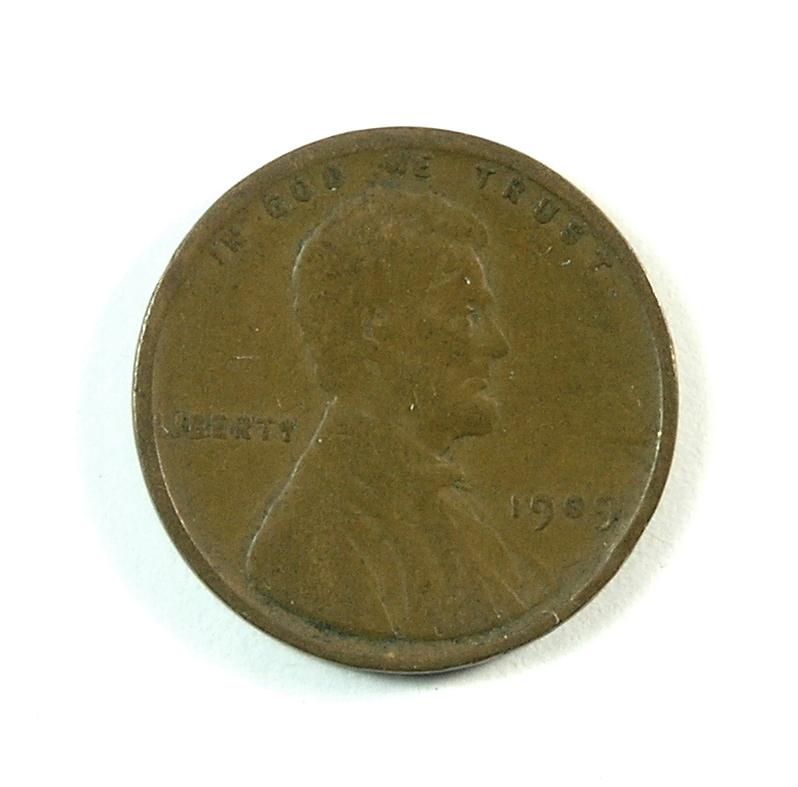 3.      1909 Wheat Cent