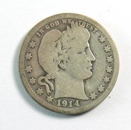 1914 Barber Quarter