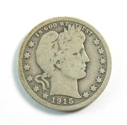 1915 Barber Quarter