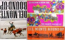 Lot of Del Monte Foods Western 70's Advertising Posters.