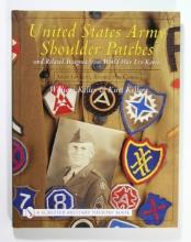 2004 Keller U.S. Army Shoulder Patches HC Book.  Hardcover Schiffer book wi