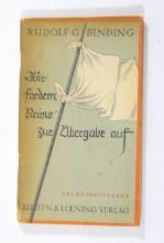 WWII German Serviceman's Feldpost Edition Book.  Paperback 1942.  Published