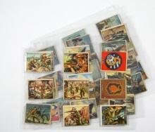 (33) 1950's Topps "Freedom's War" Non-Sport Cards.  Condition as pictured,