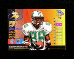 1998 Skybox International "Metal"  ROOKIE Football Card #190 Rookie Randy M