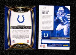 (2) 2000 ROOKIE Football Cards Jonathan Taylor Indianapolis Colts