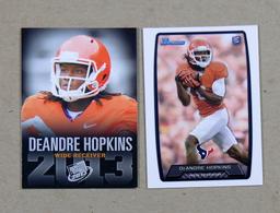 (5) 2013 ROOKIE Football Cards Rookie DeAndre Hopkins Houston Texans