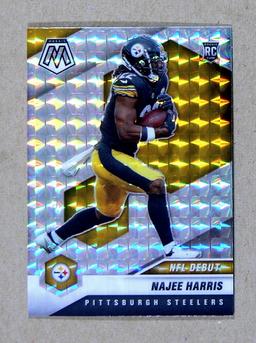 2021 Panini Mosaic ROOKIE Football Card #252 Najee Harris Pittsburgh Steele