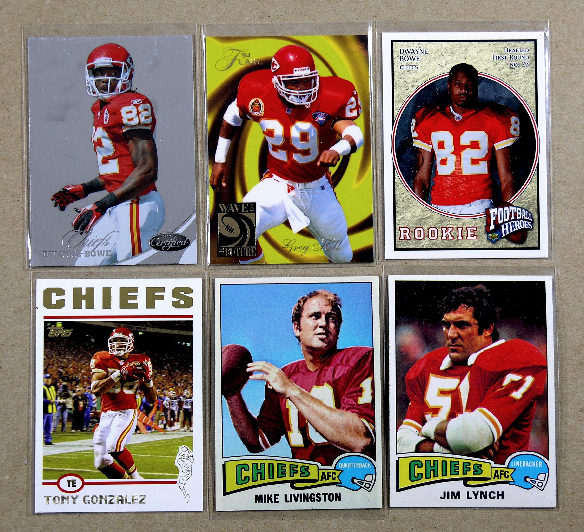 (34) Kanas City Chiefs Football Cards