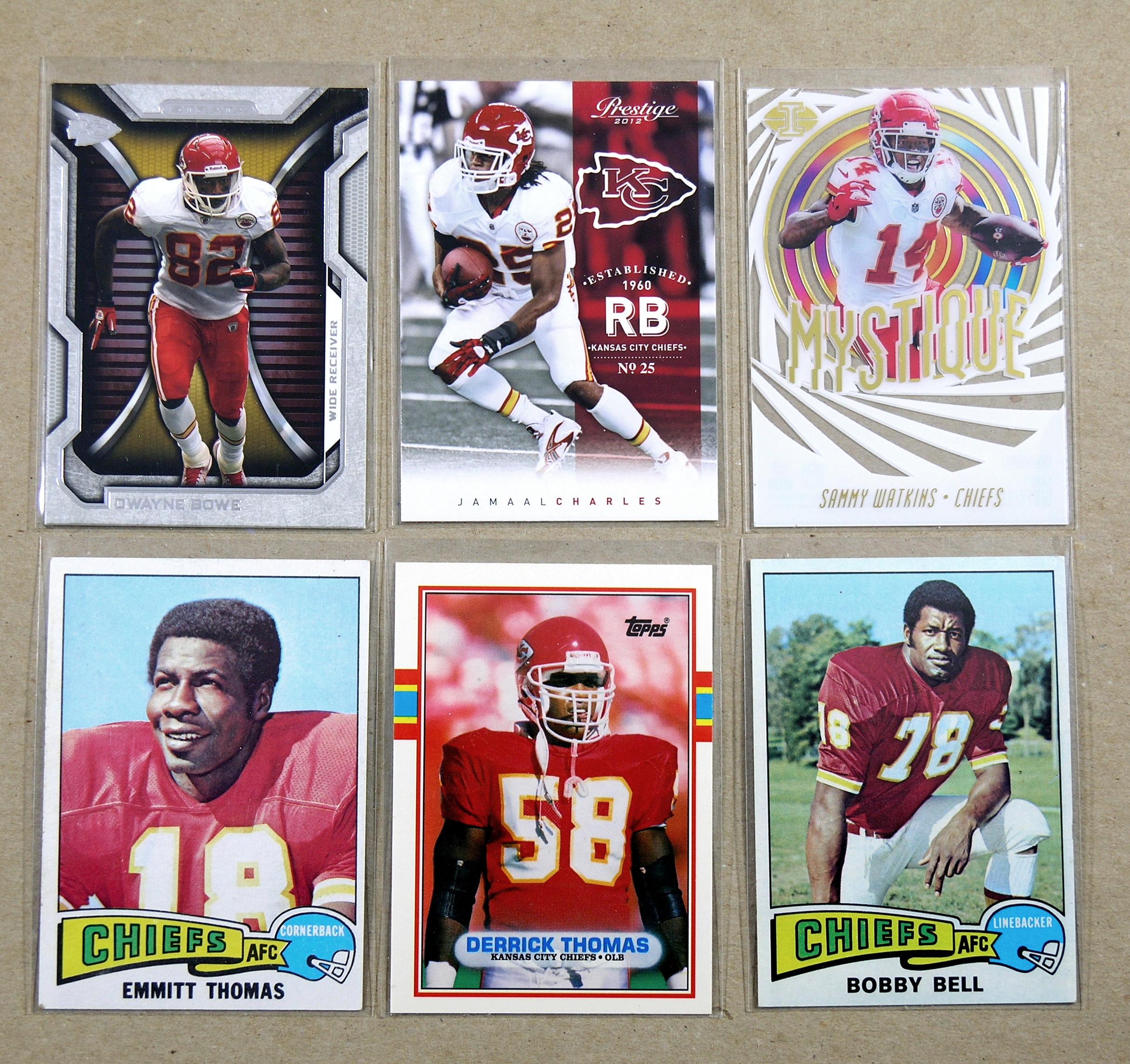 (34) Kanas City Chiefs Football Cards