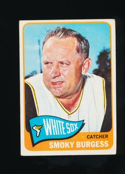 1965 Topps Baseball Card #198 Smokey Burgess Chicago White Sox