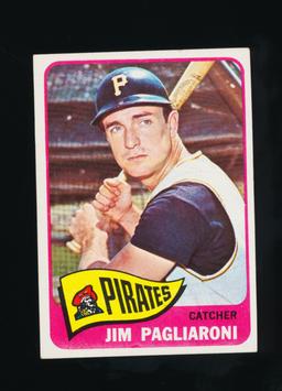 1965 Topps Baseball Card #265 Jim Pagliaoni Pittsburgh Pirates