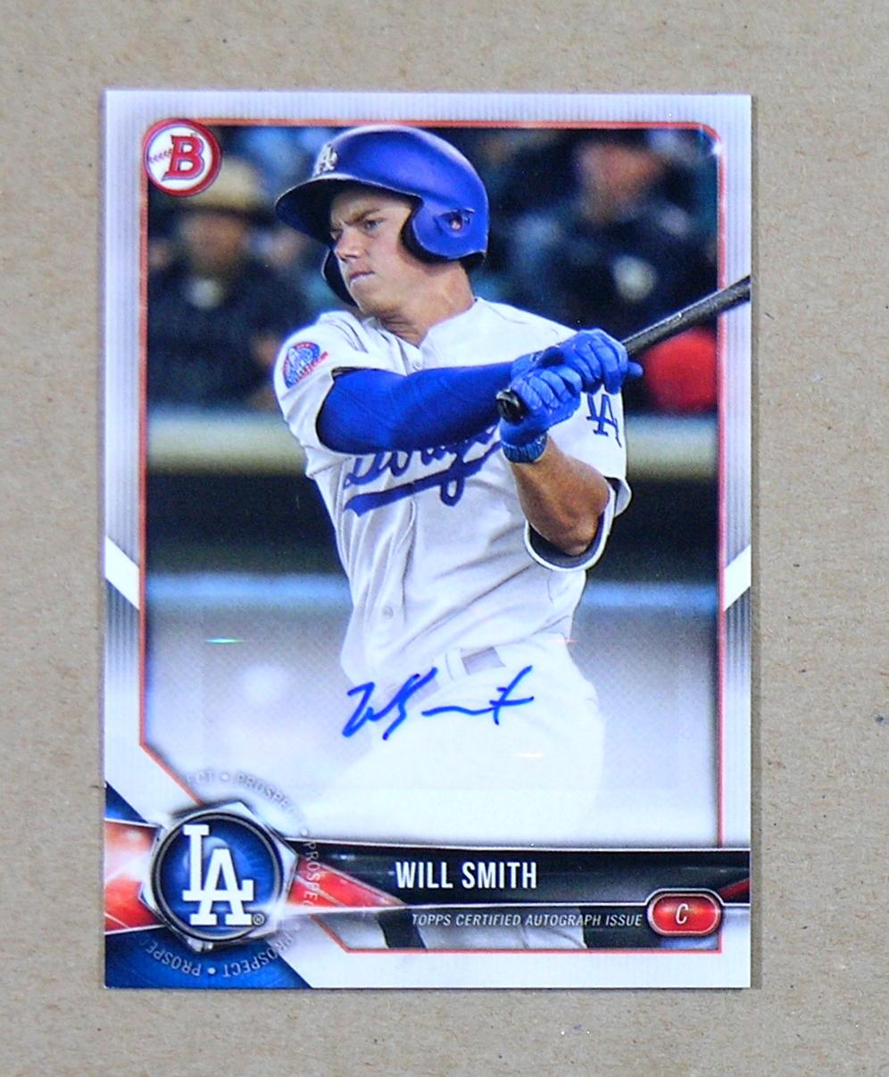 2018 Bowman BaseballCard #PA-WS Will Smith Los Angeles Dodgers