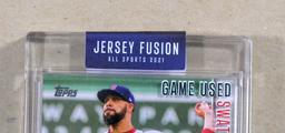 2012 Topps "Jersey Fusion" GA#ME USED SWATCH David Price Boston Red Sox