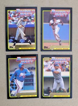 (7) 1992 Topps "McDonalds" Baseball Cards