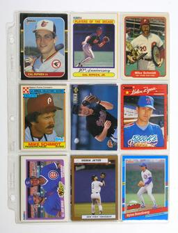 (90) Misc. Hall of Famer Baseball Cards