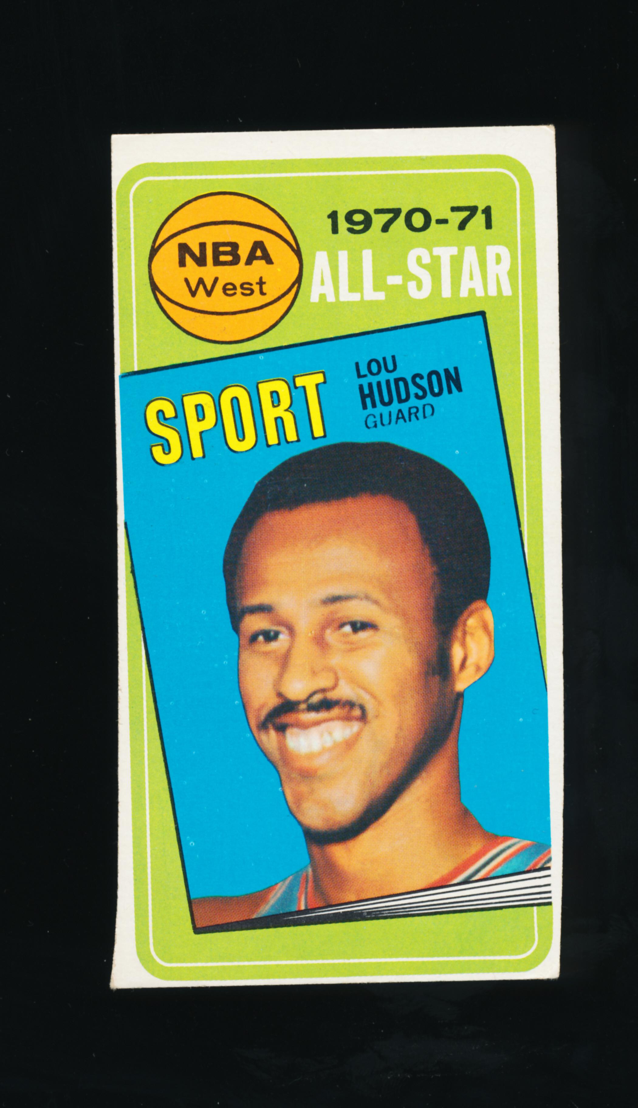 1970-71 Topps Basketball Card #115 Hall of Famer Lou Hudson Atlanta Hawks A