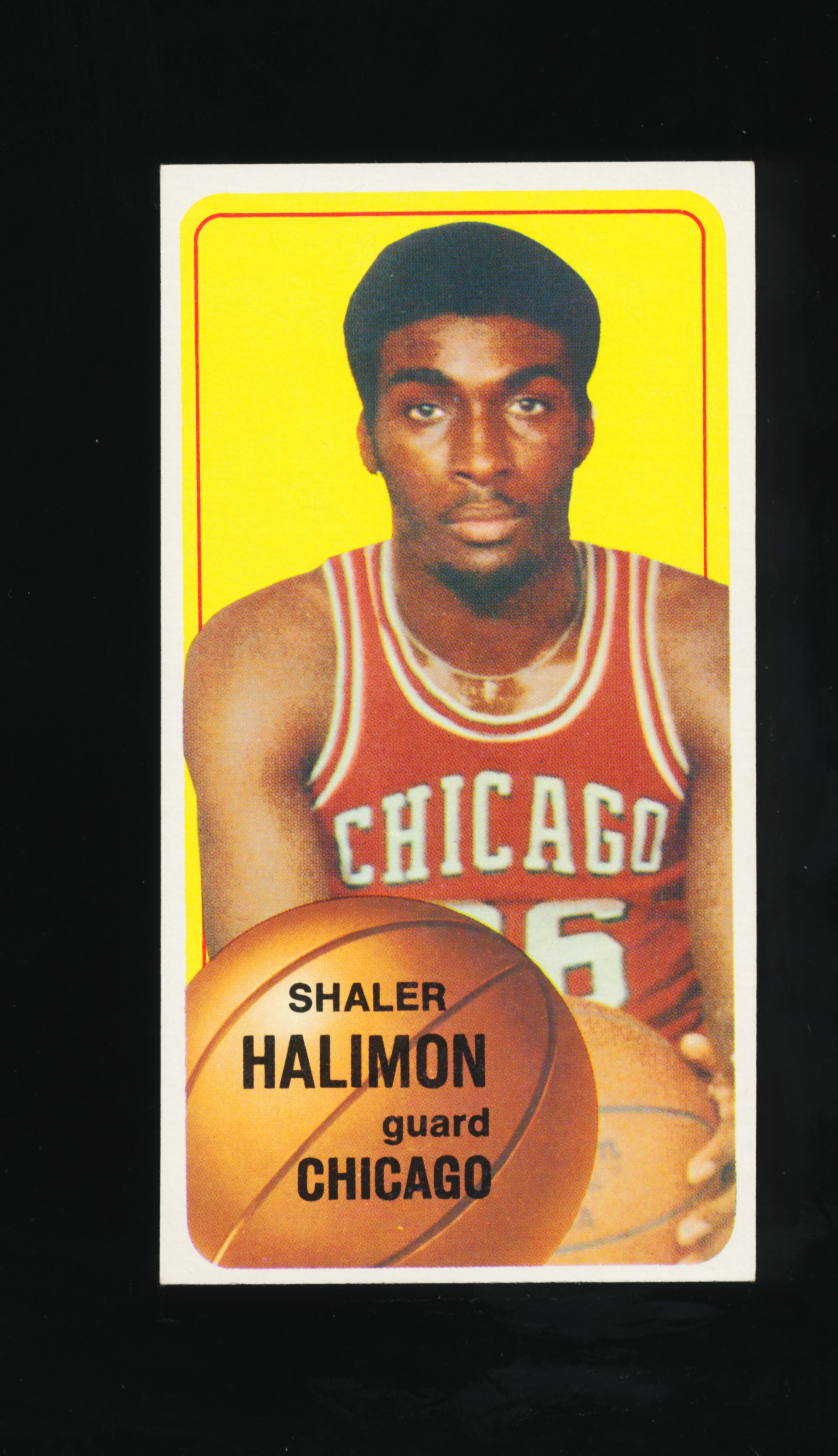 1970-71 Topps Basketball Card #127 Shaler Halimon Chicago Bulls