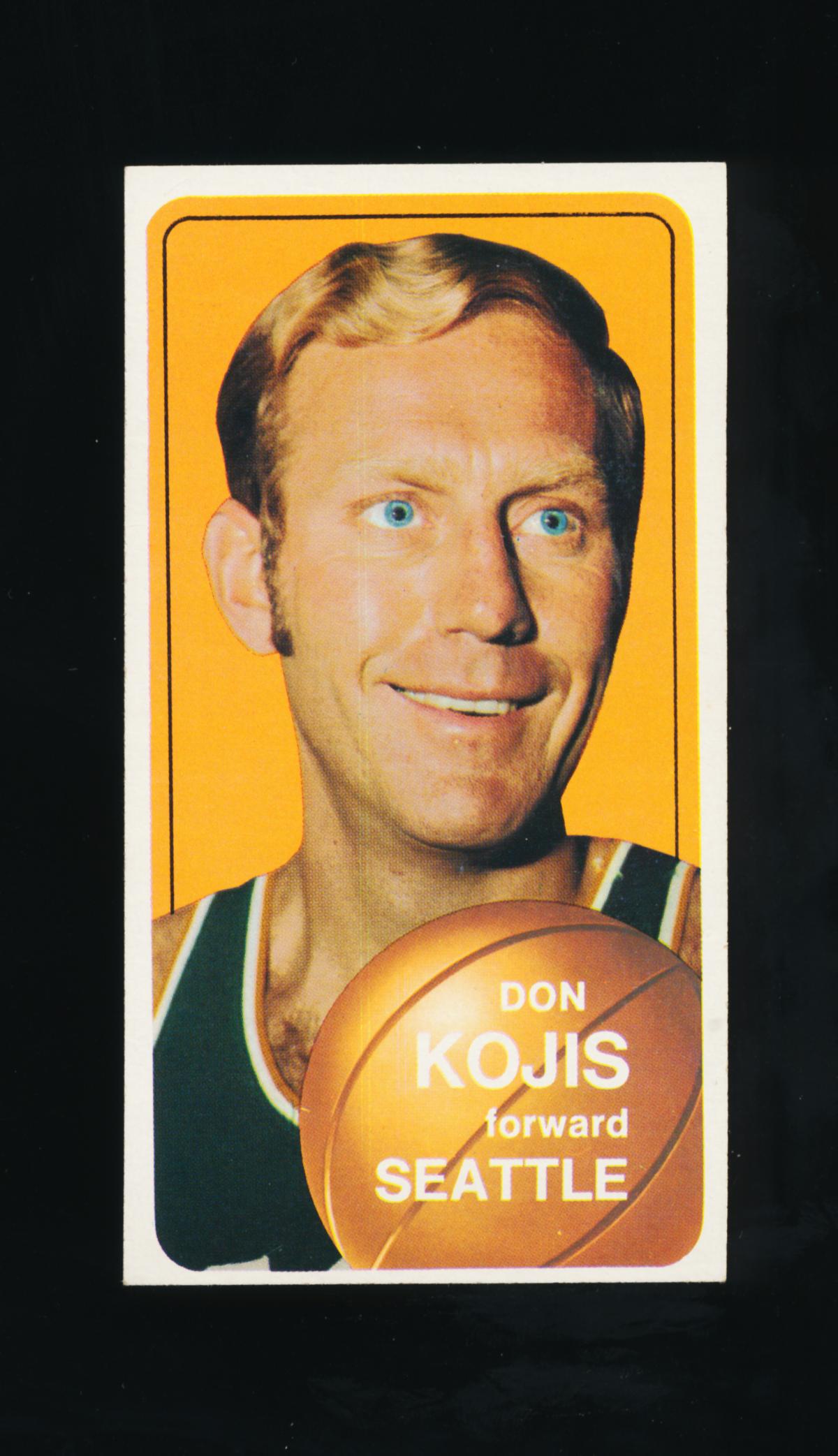 1970-71 Topps Basketball Card #136 Don Kojis Seattle SuperSonics