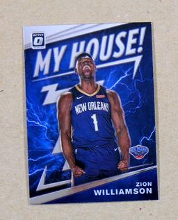 2019-20 Paninim Donruss Optic "My House" Basketball Card #15 Zion Williamso