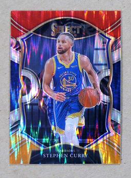 2020-21 Panini Select Basketball Card #57 Stephen Curry Golden State Warrio