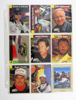 (54) NASCAR & Indy Racing Sports Cards