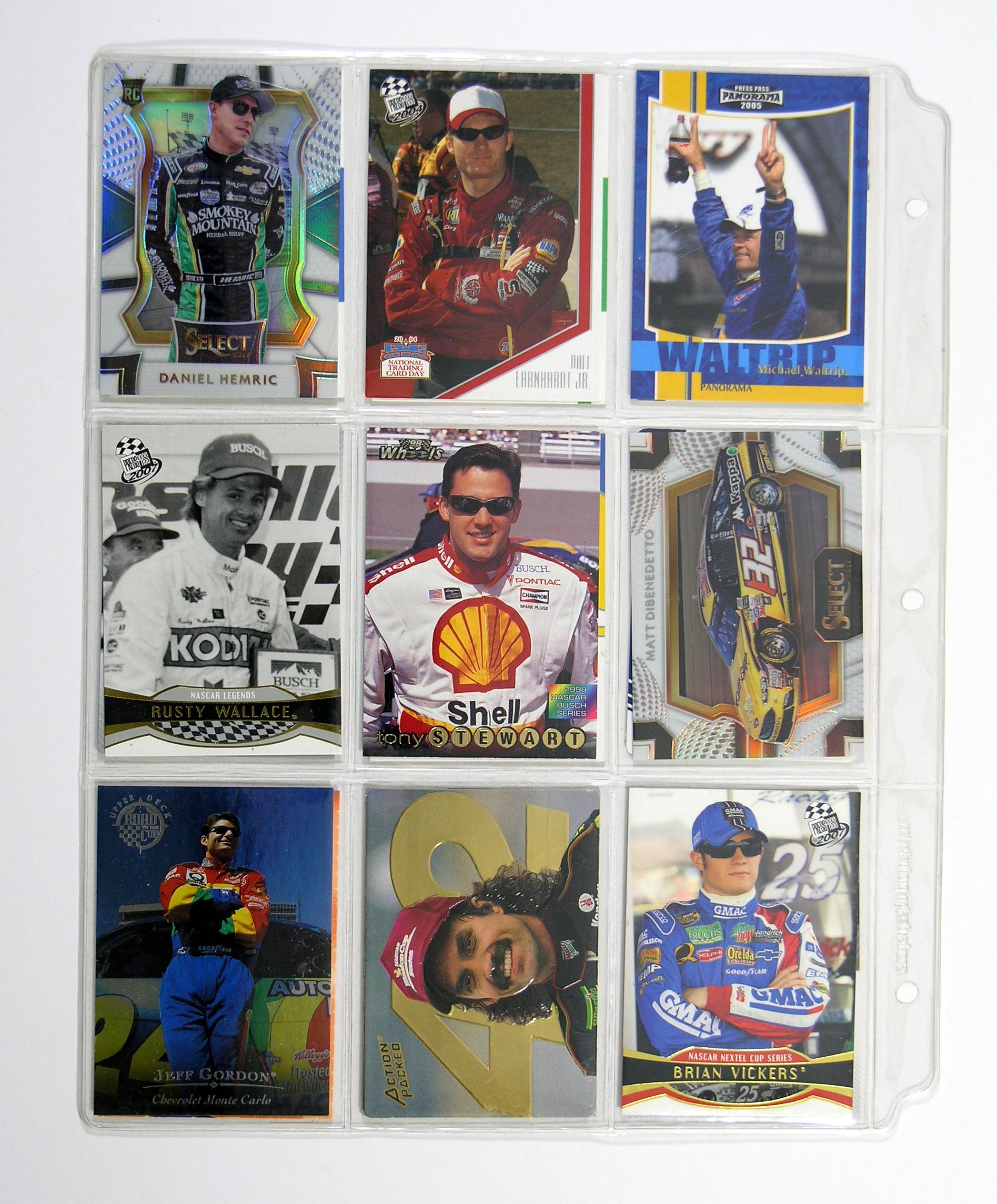 (54) NASCAR & Indy Racing Sports Cards