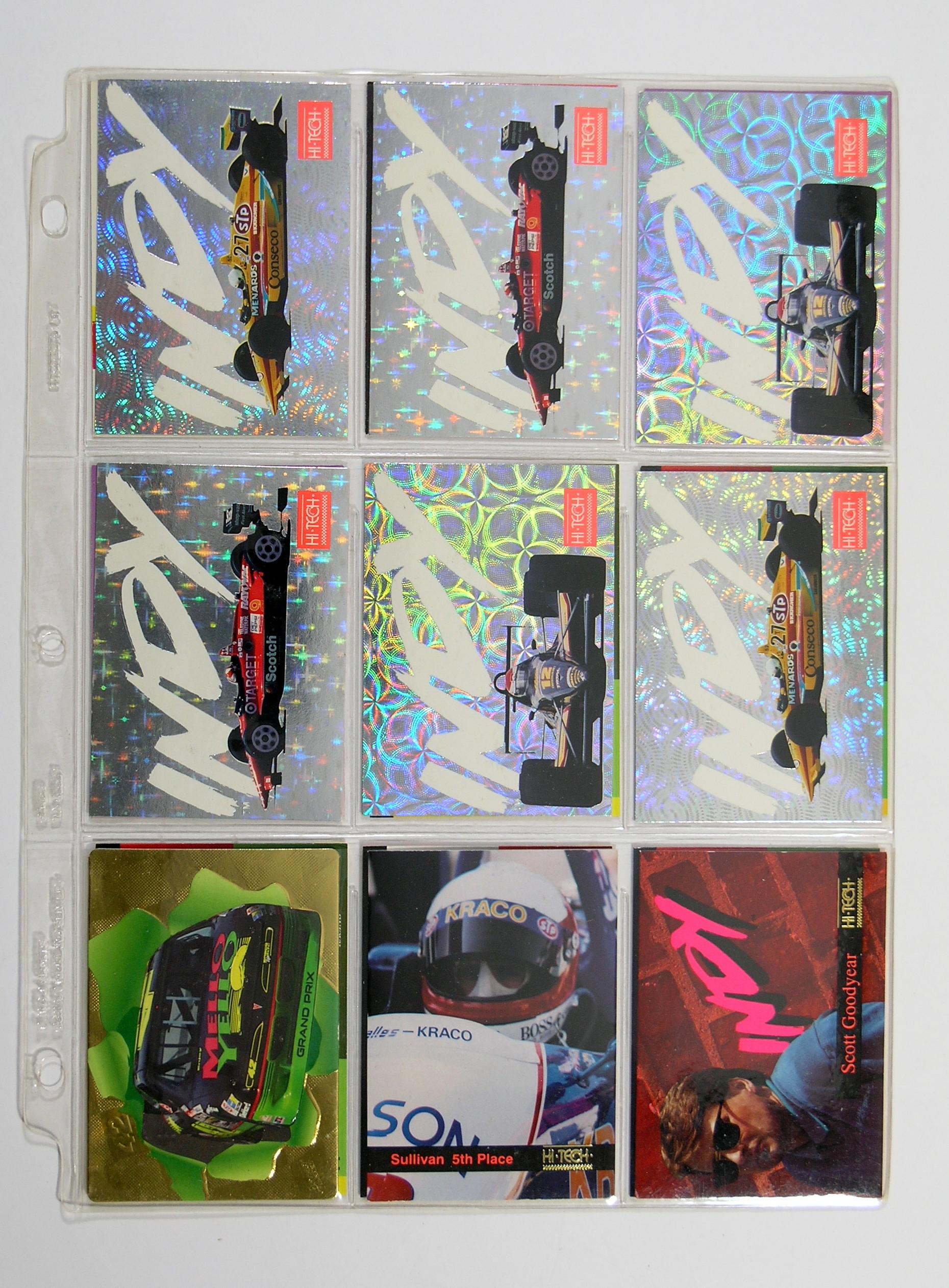 (54) NASCAR & Indy Racing Sports Cards