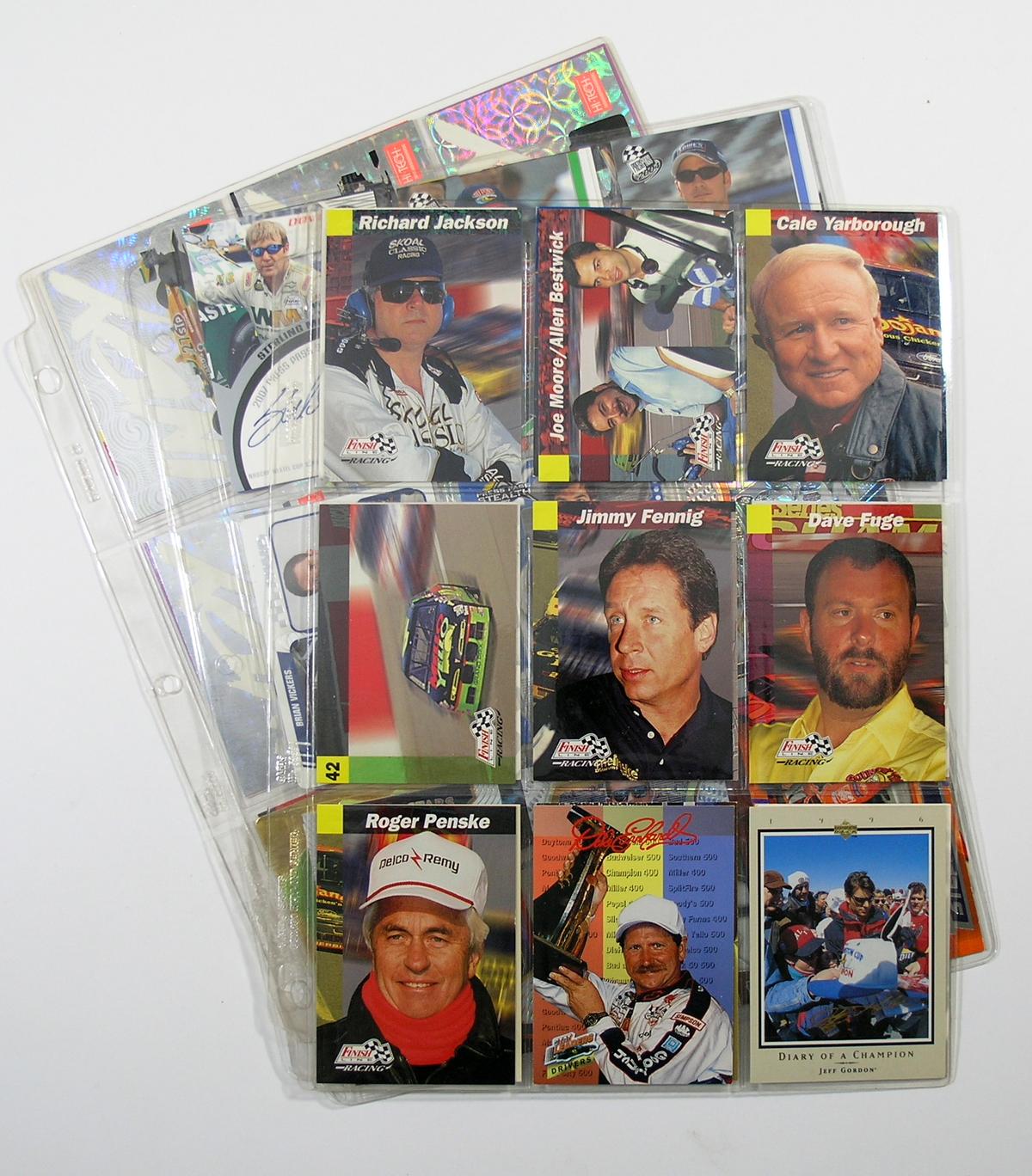 (54) NASCAR & Indy Racing Sports Cards