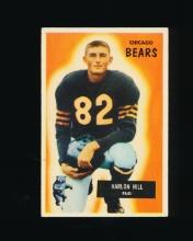 1955 Bowman ROOKIE Football Card #33 Rookie Harlon Hill Chicago Bears