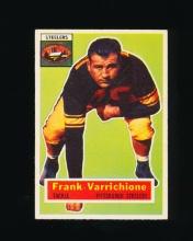 1956 Topps Football Card #3 Frank Joseph Varrichione Pittsburgh Steelers