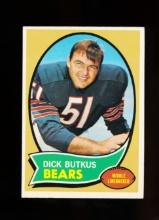 1970 Topps Football Card #190 Hall of Famer Dick Butkus Chicago Bears