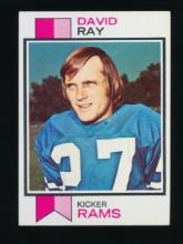 1973 Topps Football Card #244 David Ray Los Angeles Rams