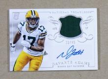 2014 Panini Treasures ROOKIE-GAME WORN JERSEY-AUTOGRAPHED Football Card #MS