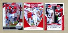 (3) 2020 ROOKIE Football Cards Dee Dee Lamb Oklahoma Sooners