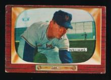 1955 Bowman Baseball Card #138 Davey Williams NewYork Giants