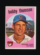 1959 Topps Baseball Card #429 Bobby Thomson Chicago White Sox