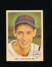 1960 Fleer "Ted Williams Baseballs Greatest Baseball Card #17 "1941-How Ted