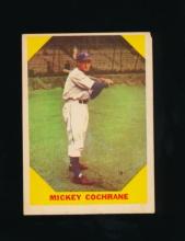 1960 Fleer "Baseball Greats" Baseball Card #24 Hall of Famer Mickey Cochran