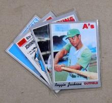 (4)1970 Topps Baseball Cards Lower Grade Superstars & Hall of Famer