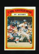 1972 Topps Baseball Card #38 Hall of Famer Carl Yastrzemski Boston Red Sox