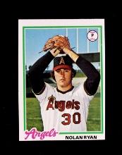 1978 Topps Baseball Card #400 Hall of Famer Nolan Ryan California Angels