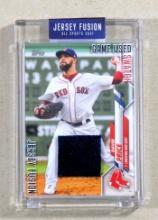 2012 Topps "Jersey Fusion" GA#ME USED SWATCH David Price Boston Red Sox