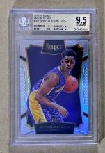 2015-16 Panini Prizm Select Silver ROOKIE Basketball Card #62 Rookie D'Ange