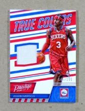 2016-17 Panini Prestige "True Colors" GAME WORN JERSEY Basketball Card #3 A