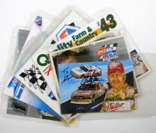 (6) NASCAR Racing Large Photos some Are Autographed