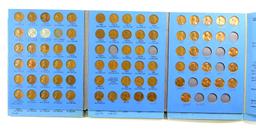 (498) Collectable Wheat Cents in Penny Books & Bag